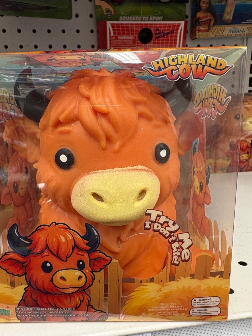 Highland cow squishy Toy - Cute Squeezing Farm Animal